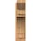 Ekena Millwork Merced Slat Smooth Outlooker, Western Red Cedar, 7 1/2"W x 24"D x 28"H OUT08X24X28MRC06SWR - alternate 3
